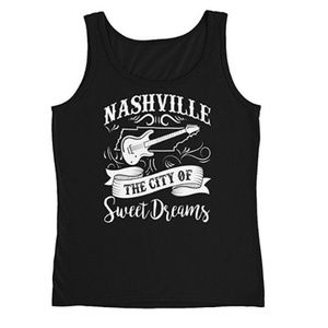 Nashville The City of Sweet Dreams - Ladies' Tank